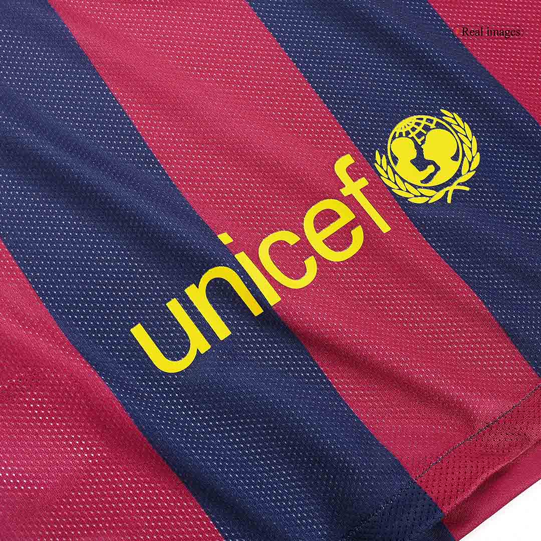 Retro Soccer Jersey Barcelona Home 2014/15