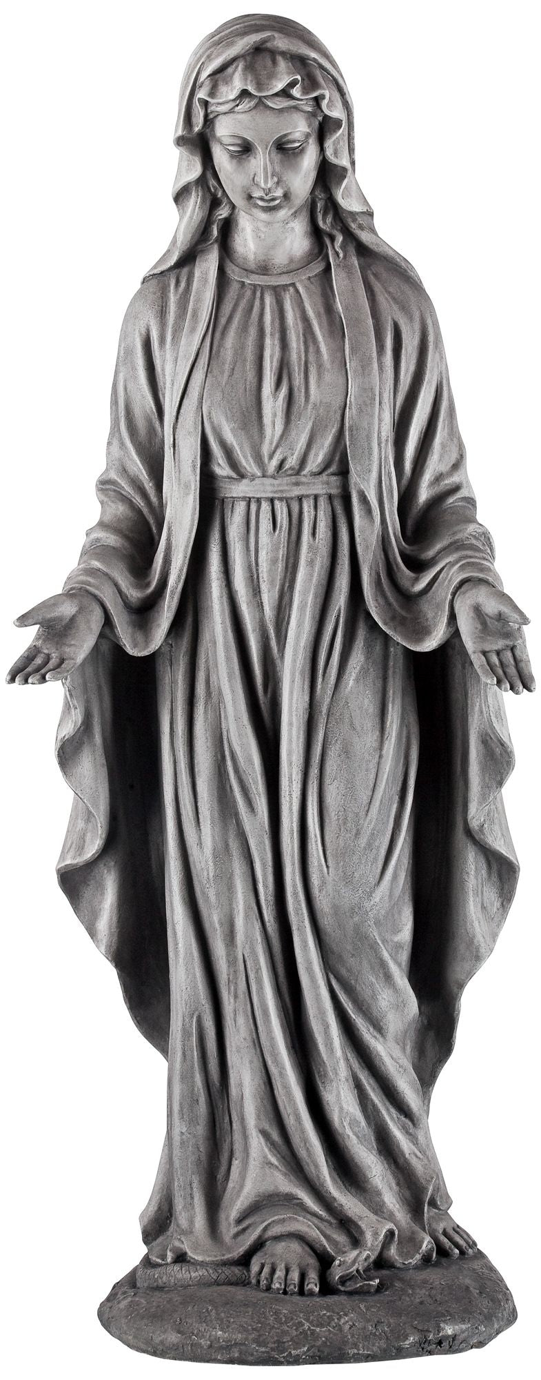 John Timberland Outdoor Statue 29 1/2″ High Virgin Mary Sculpture for Yard Garden Patio Deck Home Entryway Hallway