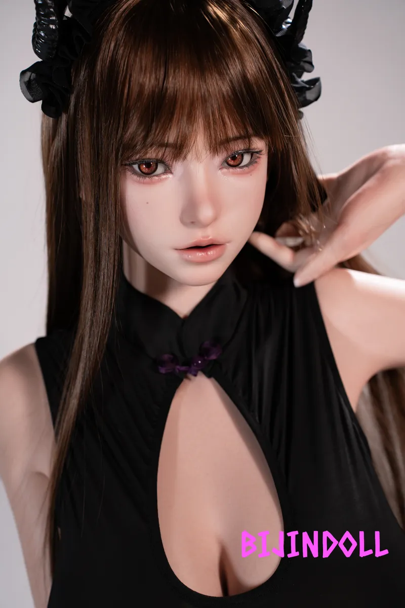 FUDOLL 165cm J-cup Silicone Sex Doll Baitao Real Skin Texture with ROS Head