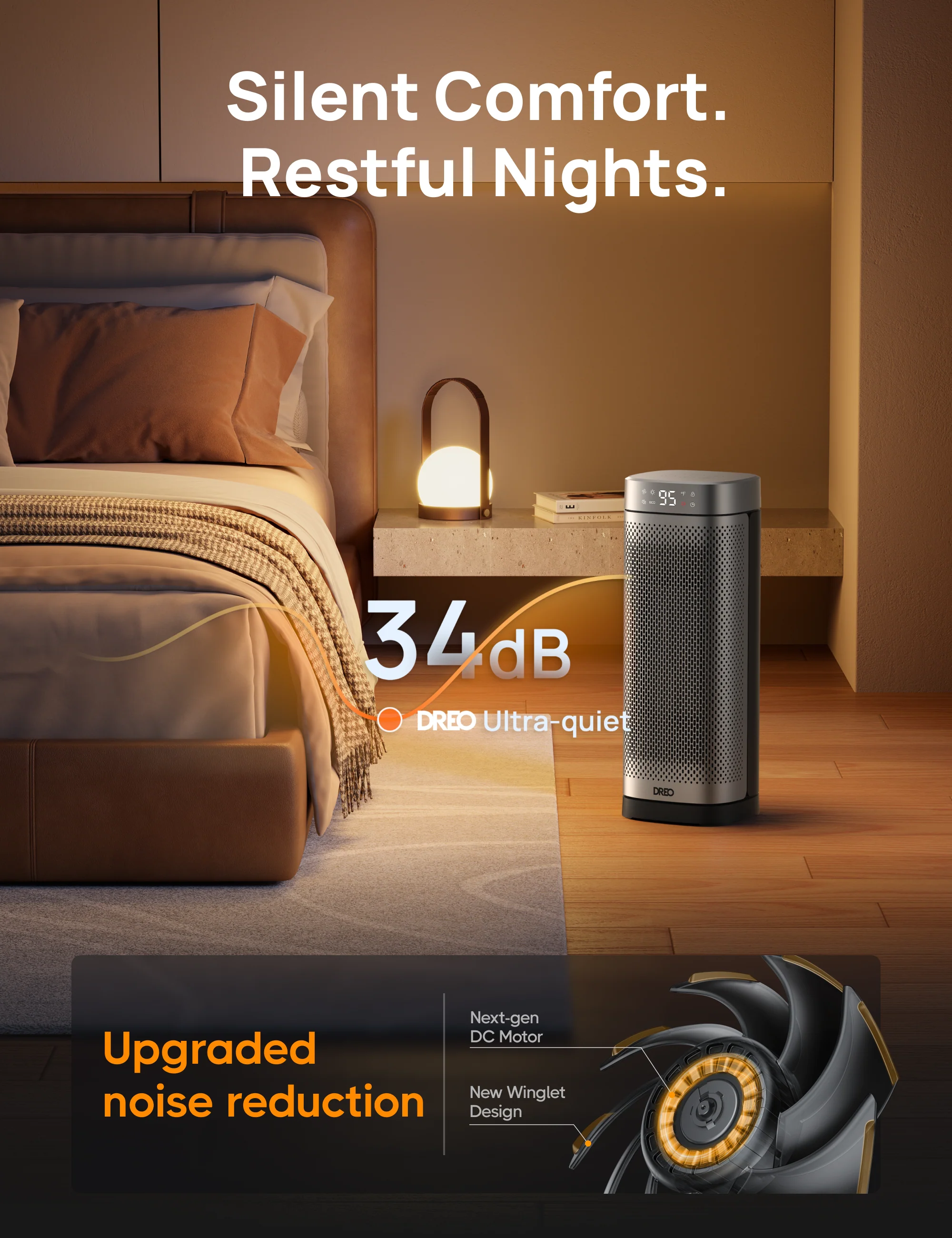 Space Heater Solaris Slim H2