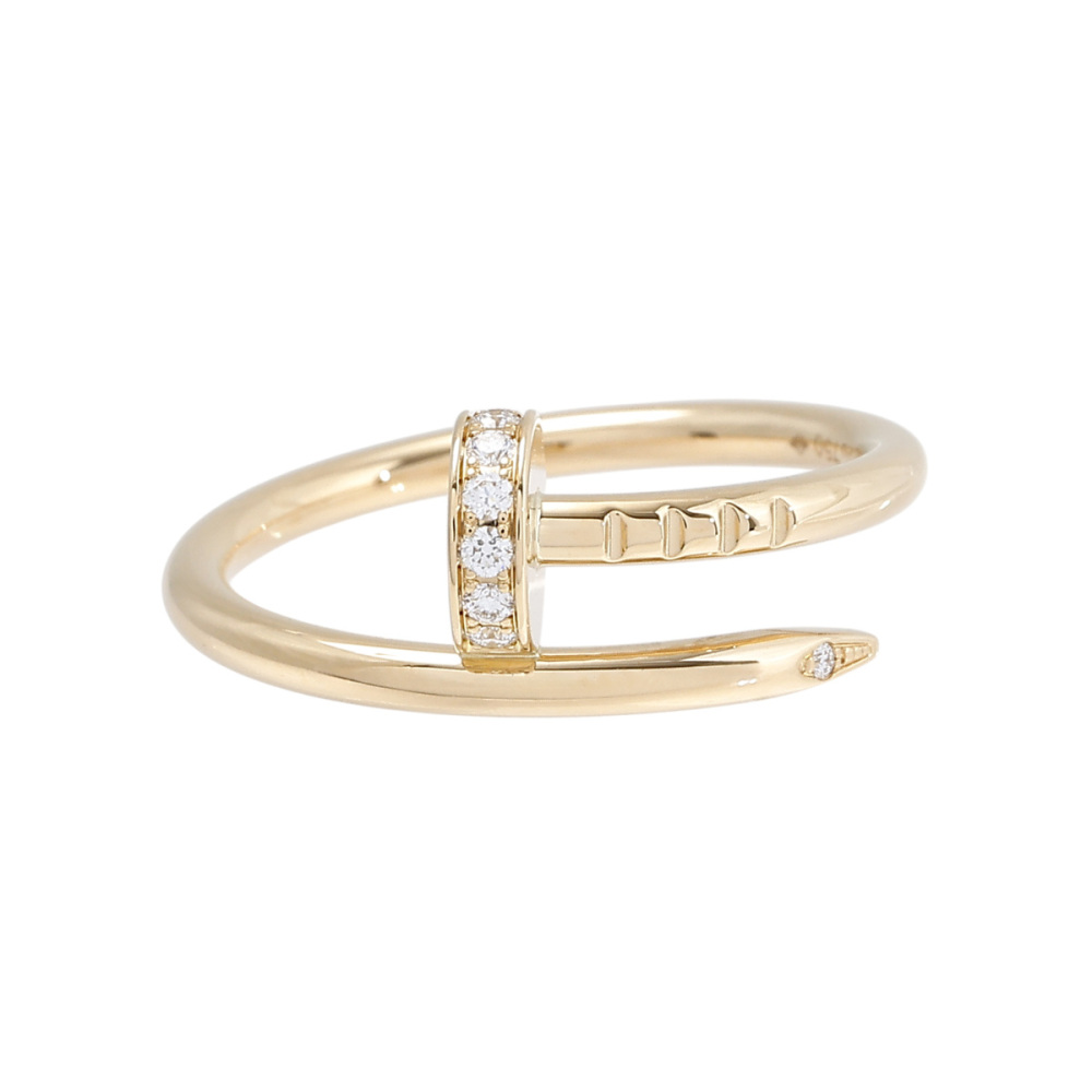 Cartier Juste un Clou Ring 18K Yellow Gold Diamond B4244900