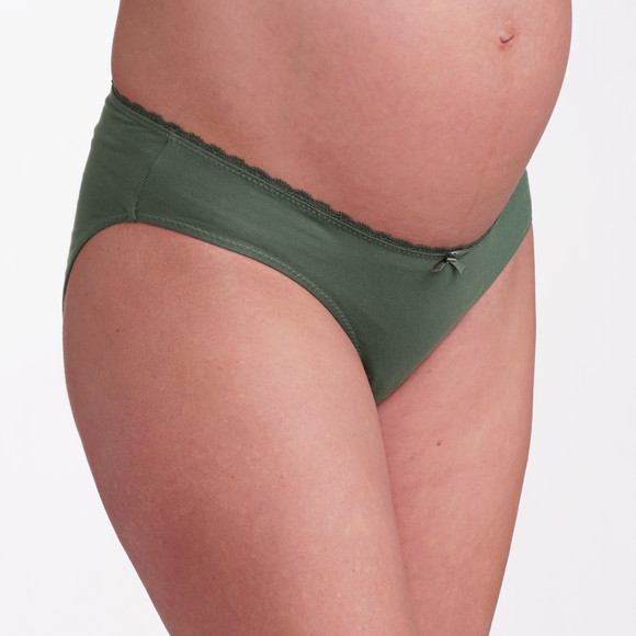 Gina Mama 2 Damen Umstands-Slips mit Bio-Baumwolle
