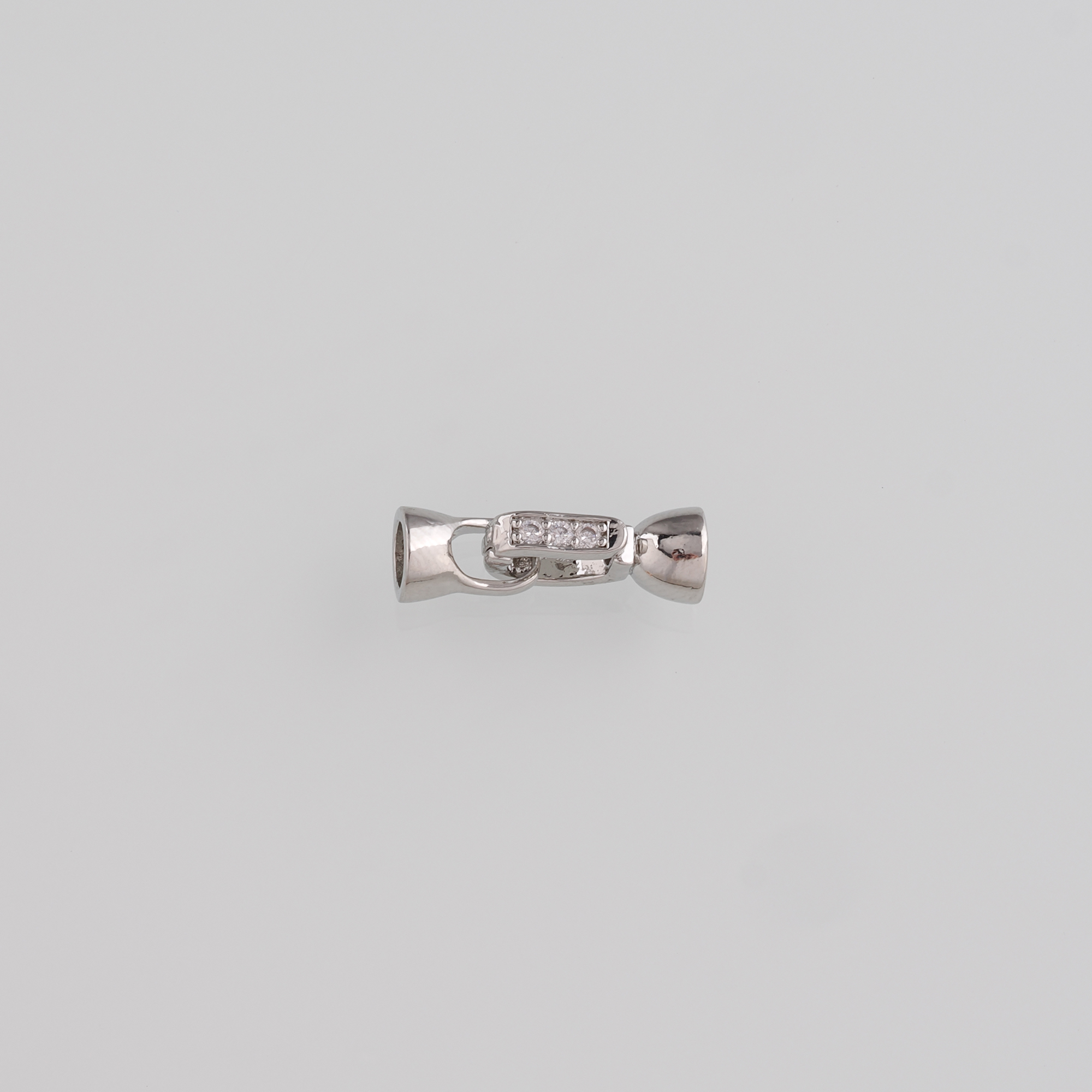 18K Gold Filled End Clasp,Hook Clasps,Connector End Cap Clasp for DIY Jewelry Necklace Bracelet