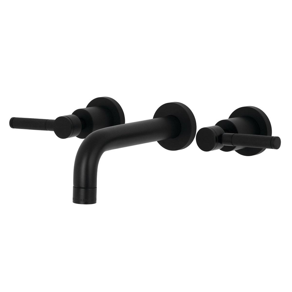 Kingston Brass KS8126DKL Kaiser 2-Handle Wall Mount Bathroom Faucet, Polished Nickel