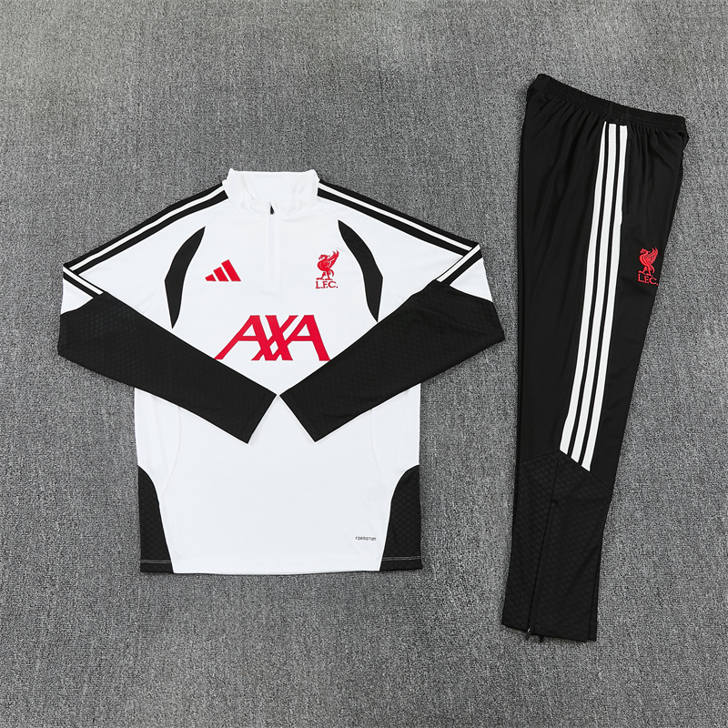 LVP 26/27 Half Zipper Training Suit - White 3