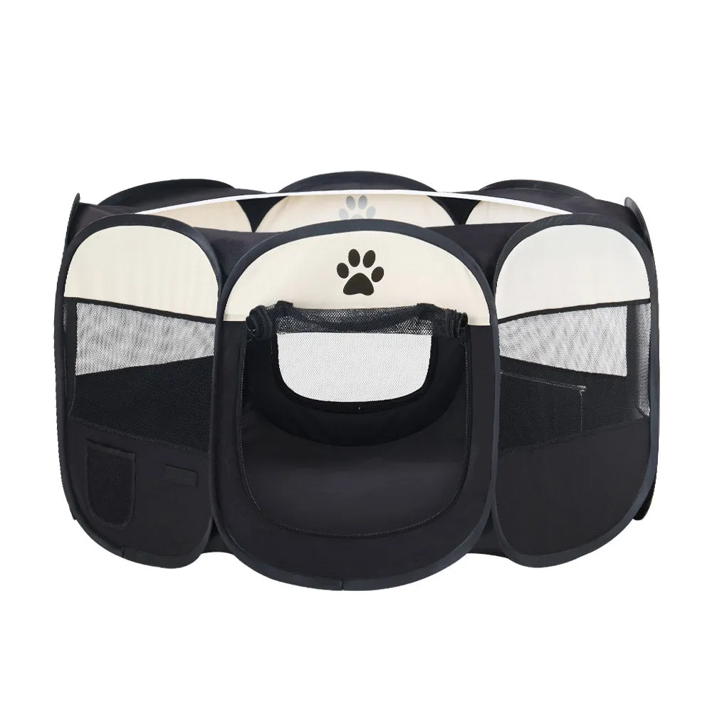Pet Pet Dog Playpen Enclosure Crate 8 Panel Play Pen Tent Bag Puppy Fence 2XL