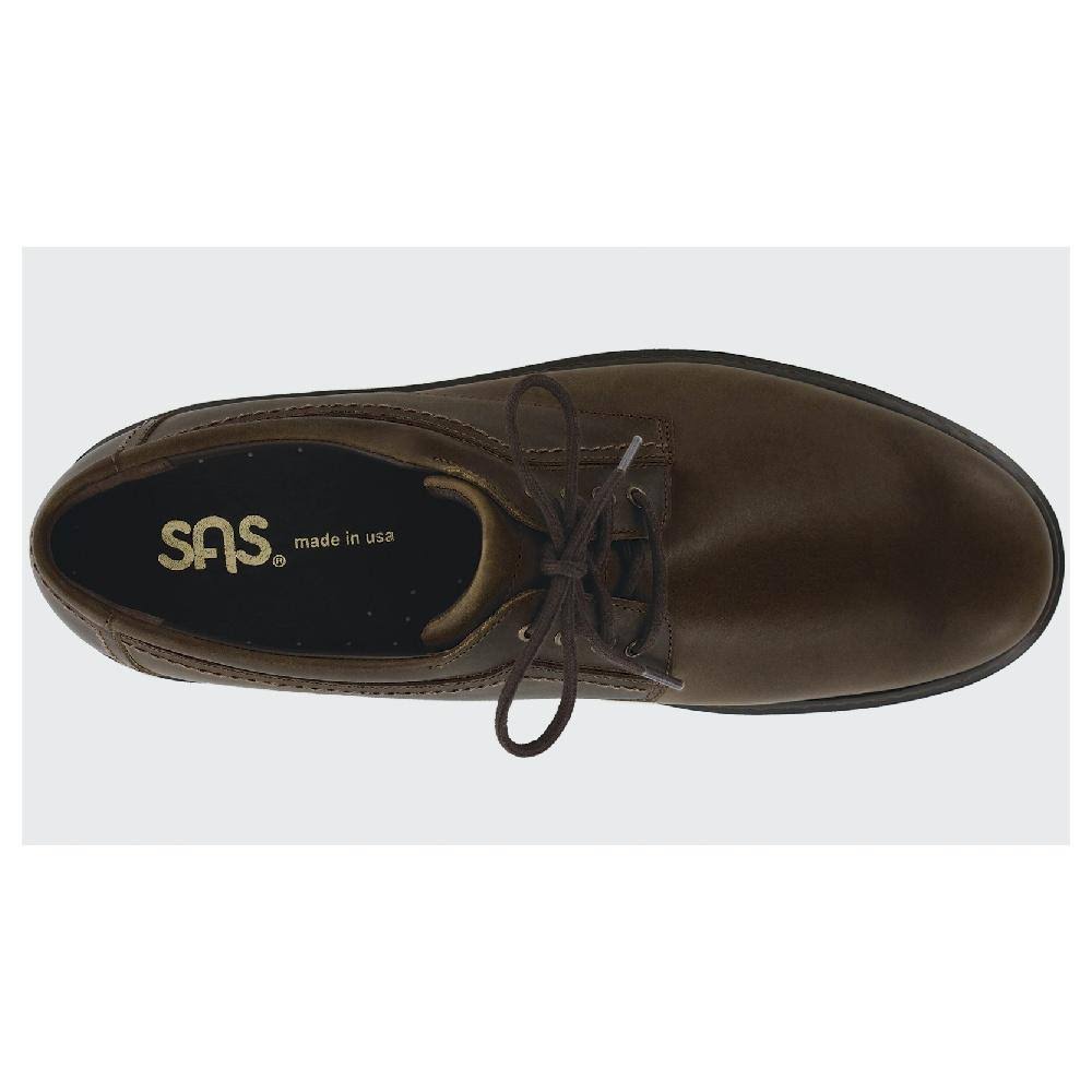 SAS Men&s Aden Bronx Brown 7.5 Double Wide
