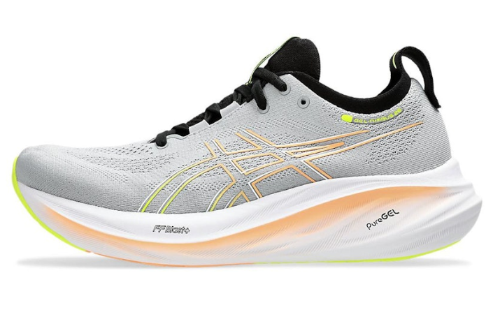 ASICS Gel Nimbus 26 Piedmont Grey Safety Yellow 1011B794-022