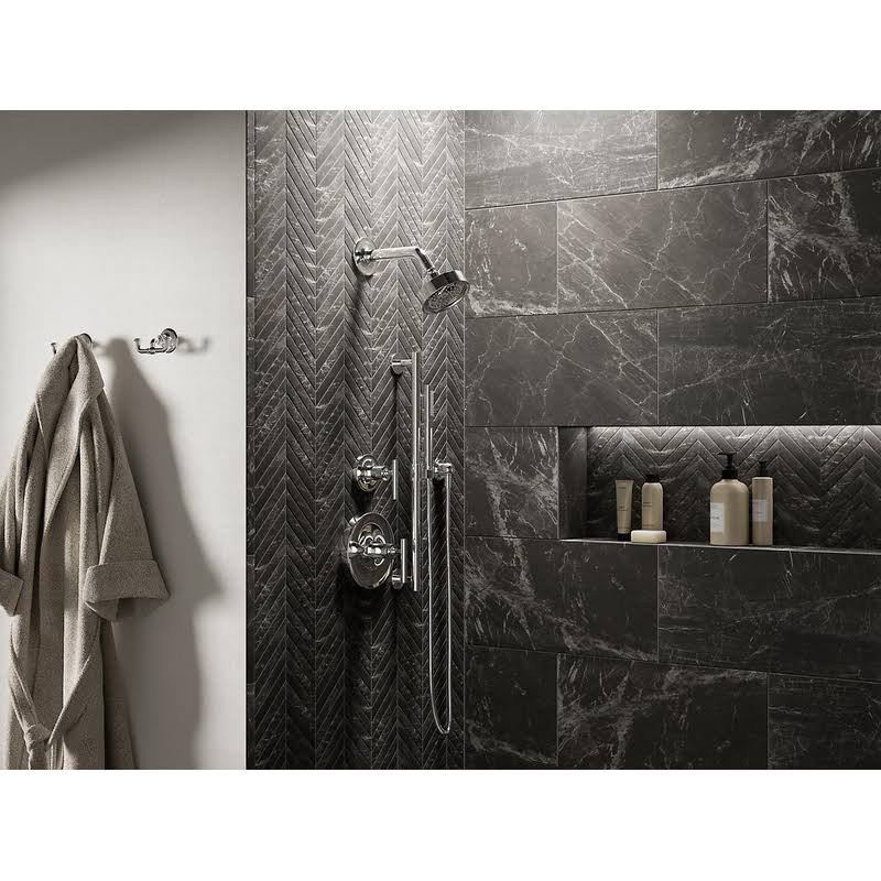 Kohler 72572-2BZ Artifacts Double Robe Hook - Oil-Rubbed Bronze