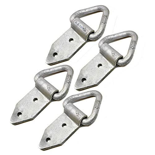 A B Tools DK17_4PK Fold Over Tie Down Lashing Eye / Anchor Point 4 Pack Heavy Duty