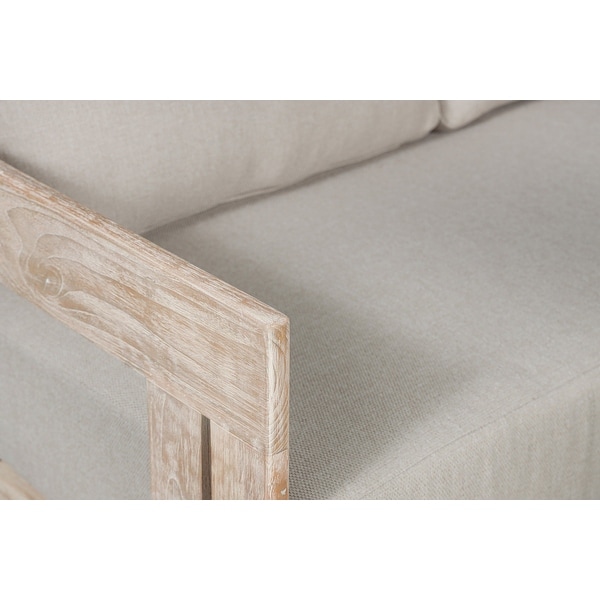 Paradiso Teak Wood Sofa Natural Look