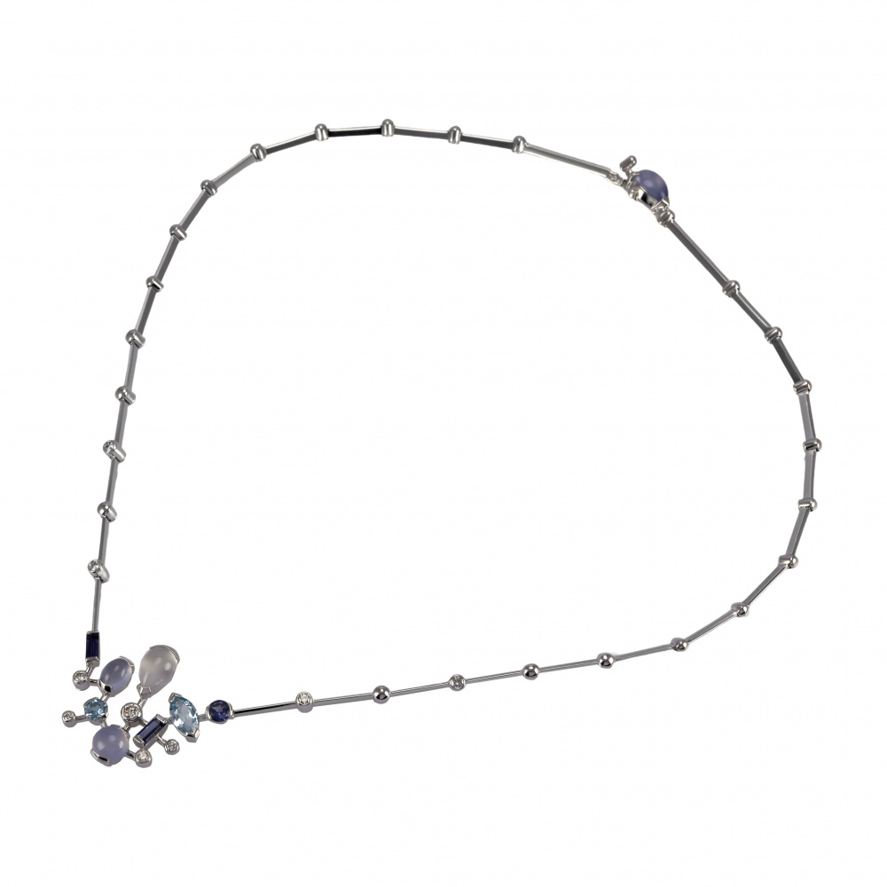 Cartier Merimero Necklace 18K White Gold