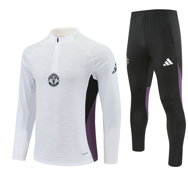 Man United Half Zipper Taining Suit