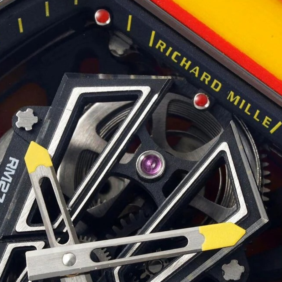 Richard Mille RM 27-03 Tourbillon “Rafael Nadal” Yellow Perfect Duplicate 1:1