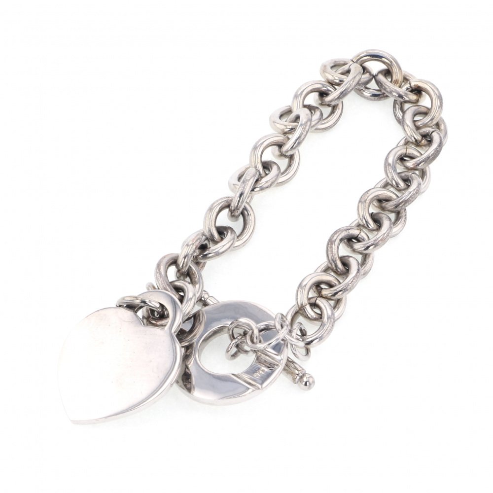 Tiffany & Co. Tiffany En Silver Bracelet Sterling Silver