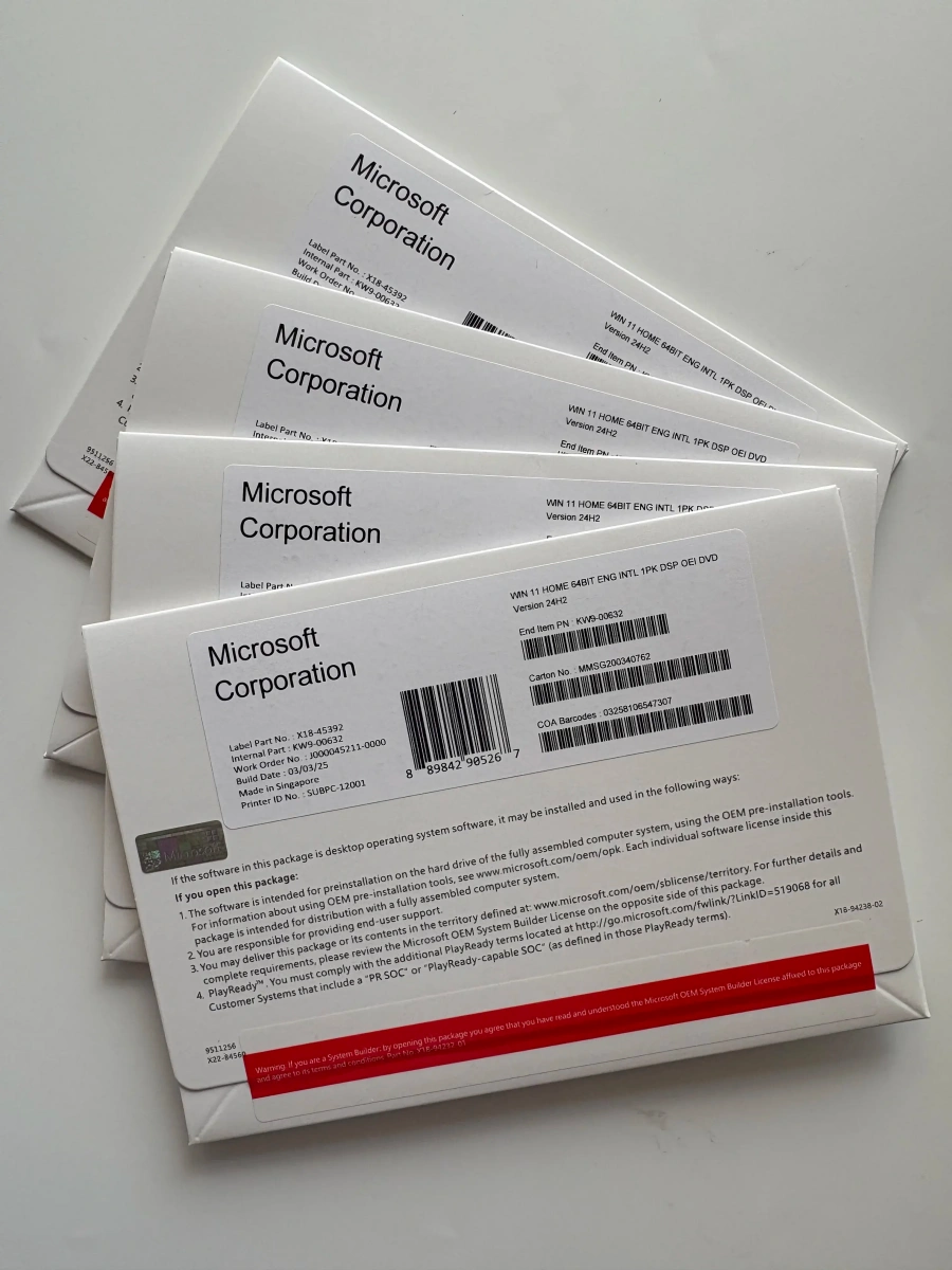 Windows 11 Home 64Bit EngIntl 1pk DSP