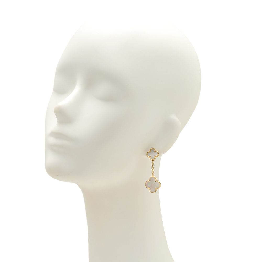 Van Cleef & Arpels Magic Alhambra Earrings 18K Yellow Gold VCARD78800