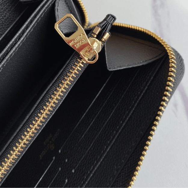 Chanel Classic Tri-Fold Wallet Black Caviar Gold Hardware 4.3 Inches