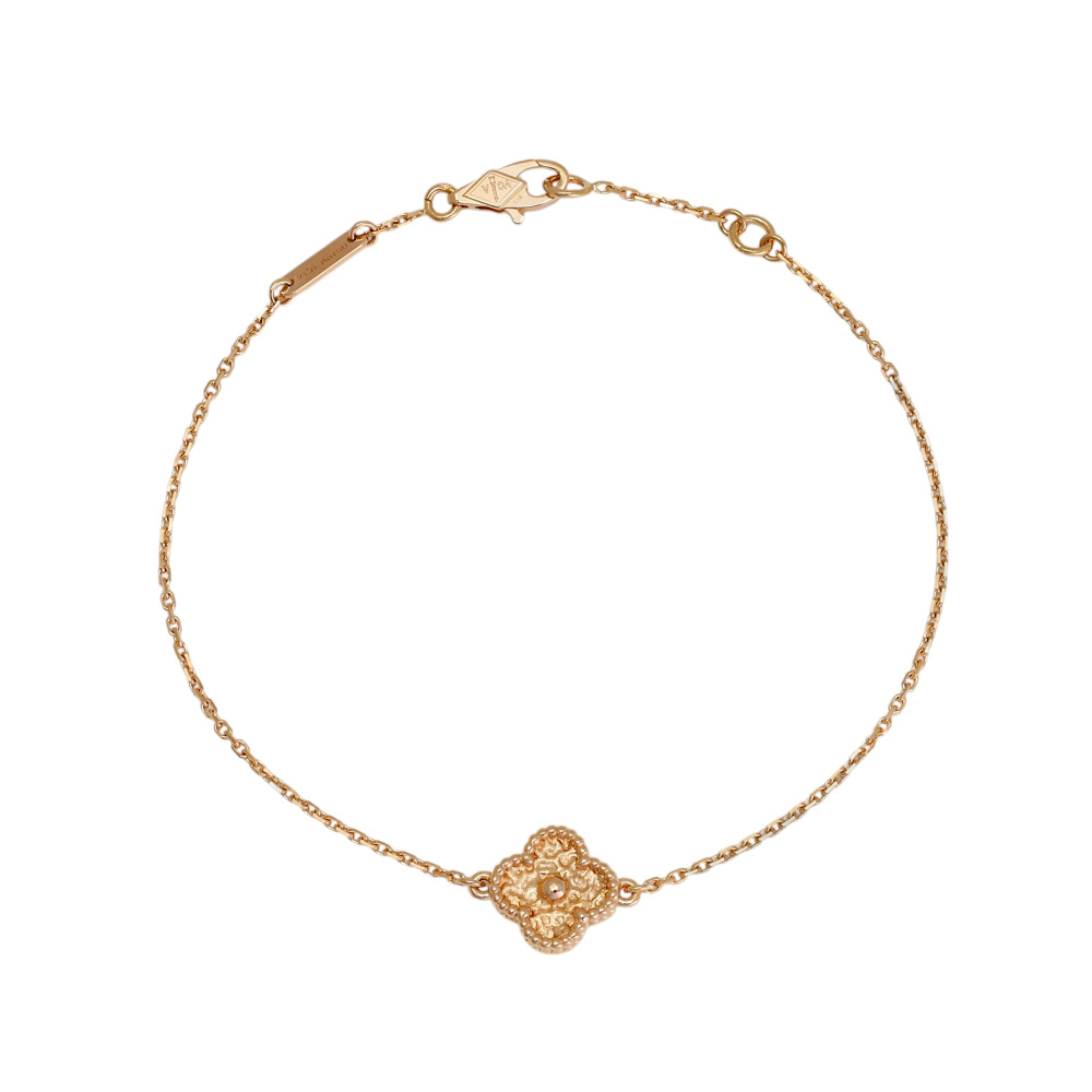 Van Cleef & Arpels Sweet Alhambra Bracelet 18K Rose Gold VCARO8DC00