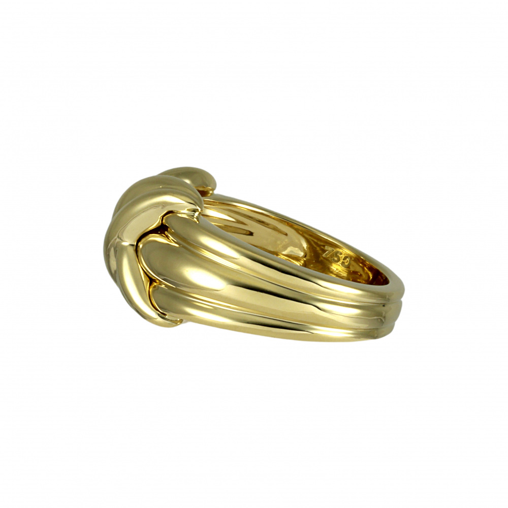 Tiffany & Co. Tiffany Signature K18YG Yellow Gold Ring