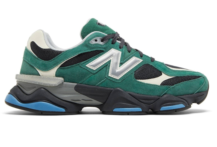 New Balance 9060 Team Forest Green U9060RVA Casual Running Sneakers