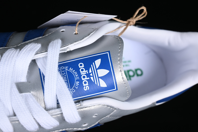 Adidas Samba Vegan White/Brown/Blue/Silver IG1024