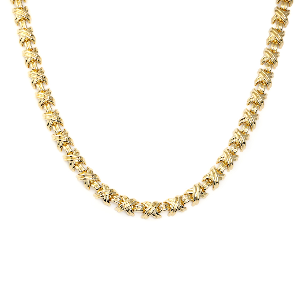 Tiffany & Co. Signature Necklace 18K Yellow Gold
