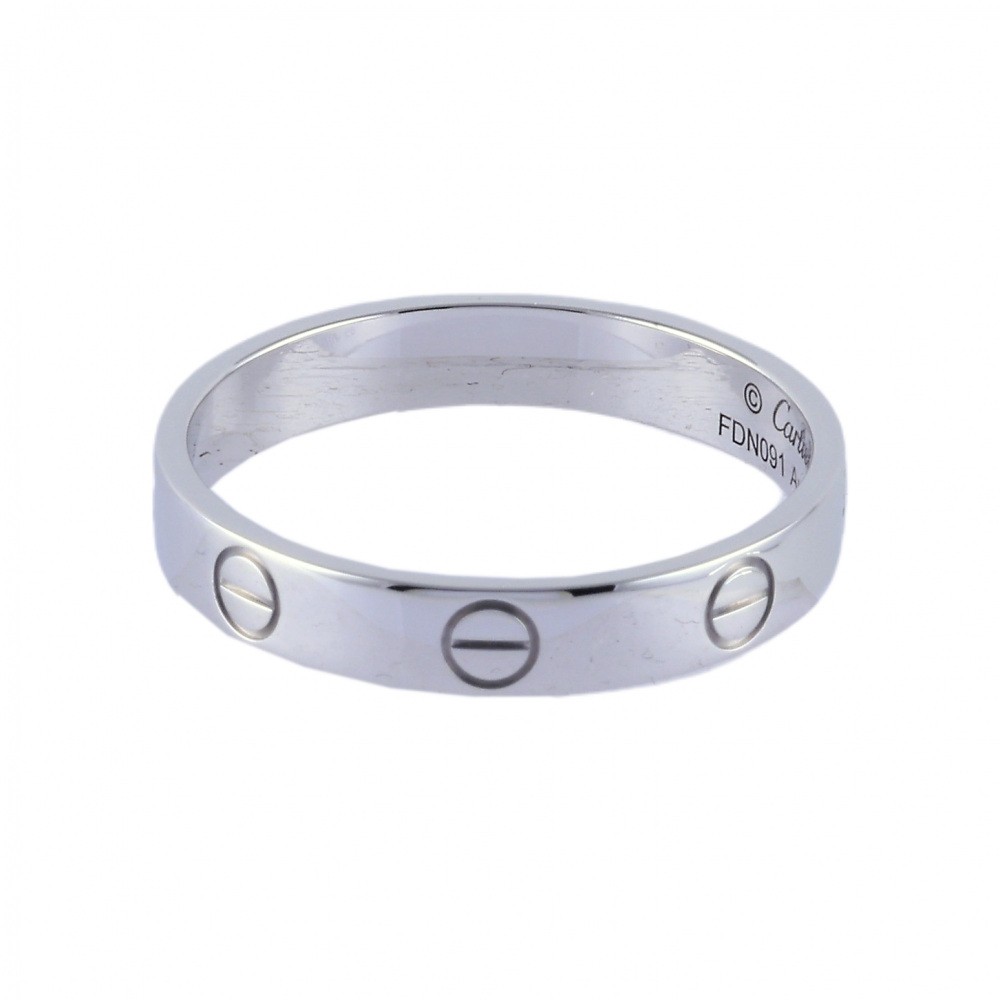 Cartier Love Ring 18K White Gold
