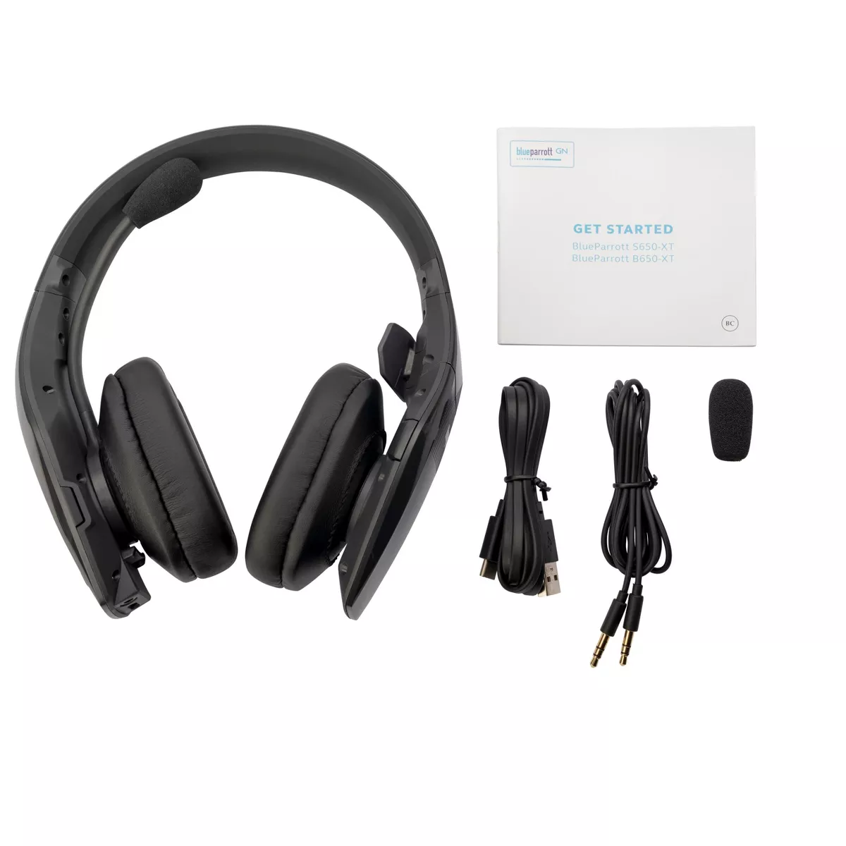 BlueParrott S650-XT Wireless Bluetooth Noise Cancelling Headset, 36hrs battery