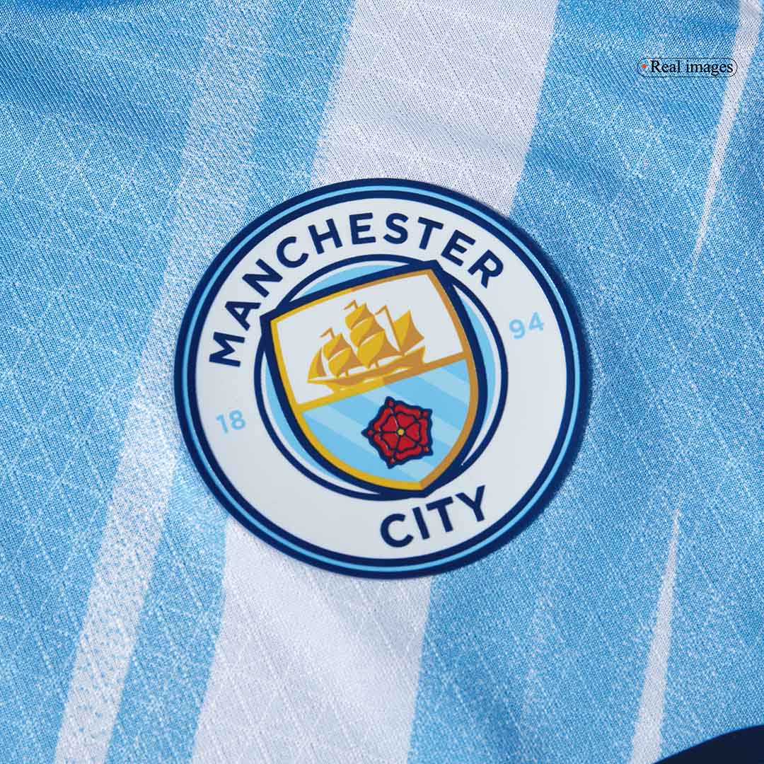 RODRIGO #16 Manchester City Home Player Version Jersey 2025/26