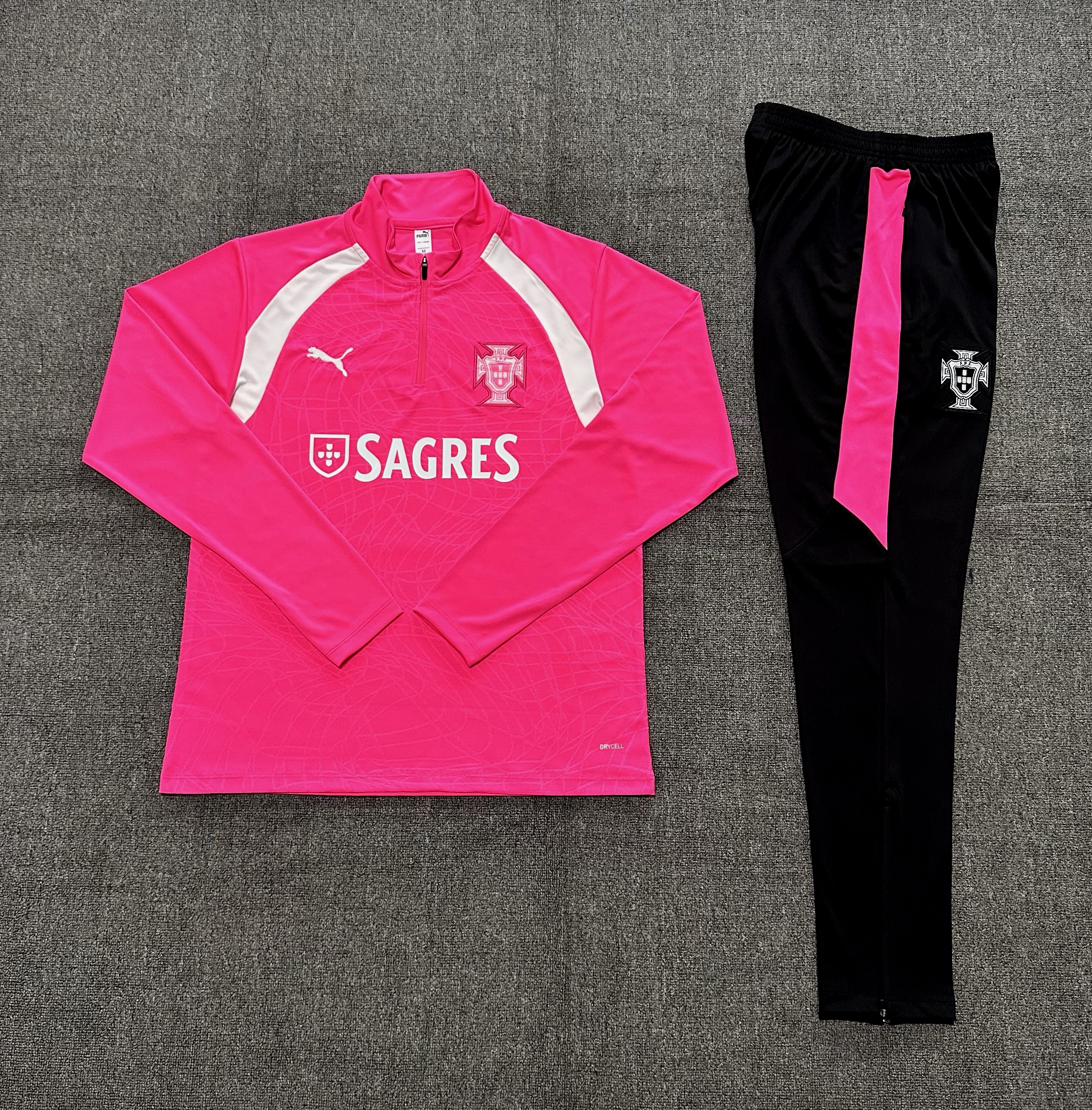Portugal 26/27 Half Zipper Training Suit