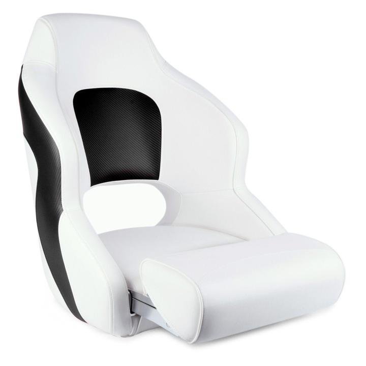 Premium Boat Seats | Two Tone Captain’s Bucket Boat Seats Model A