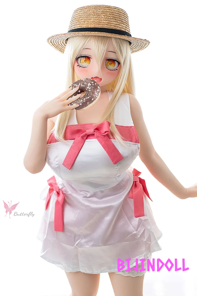 ButterflyDoll Shinobu Oshino #BH126 138cm G-cup STPE Maid Anime Love Doll