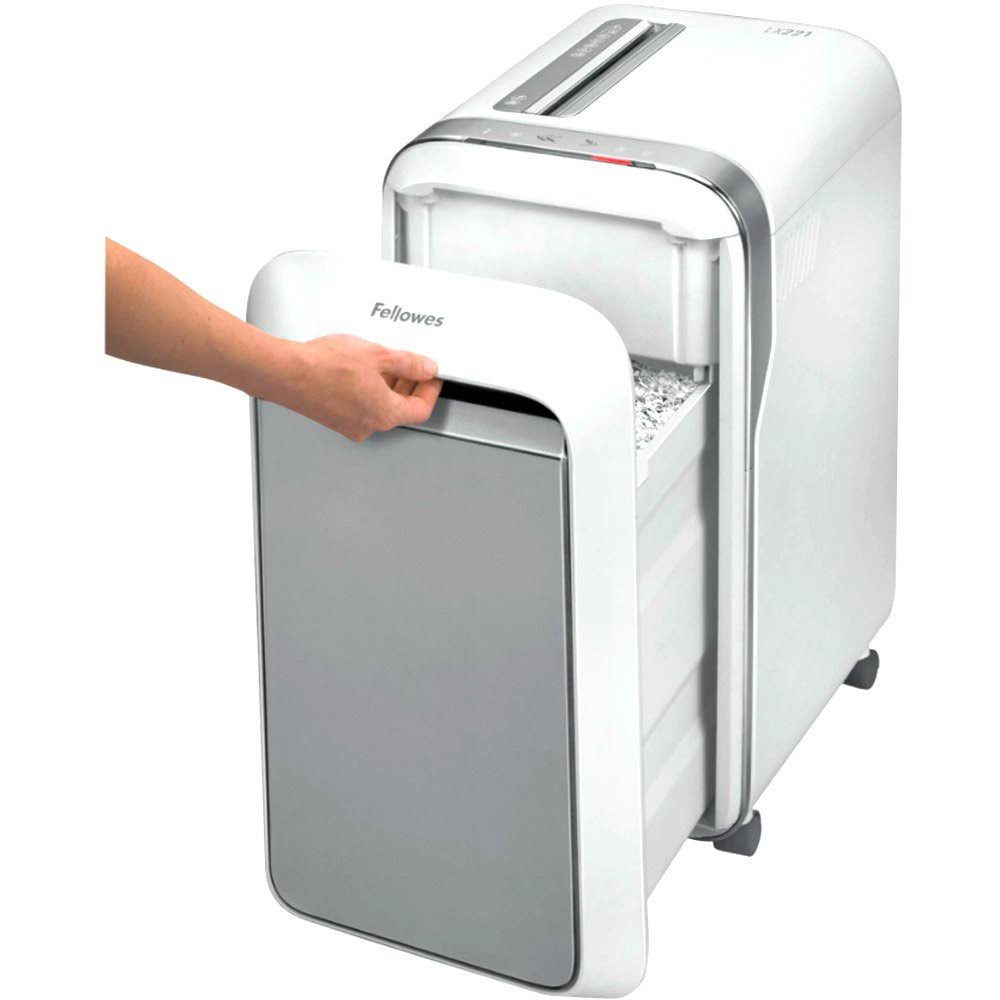 Fellowes Powershred LX 221 White (Micro Cut) Hardware/Electronic