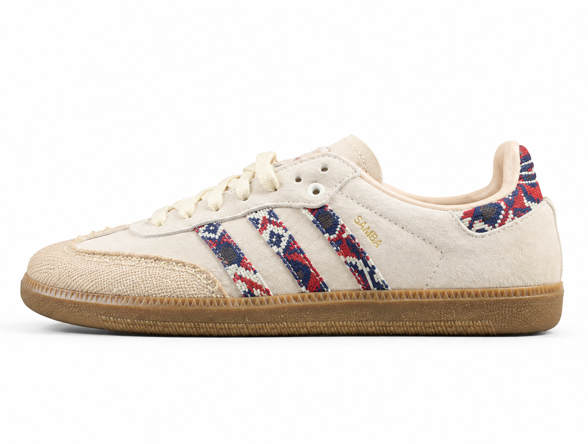 Adidas Originals Samba Vegan Og Spd White/Grey/Brown ID0167