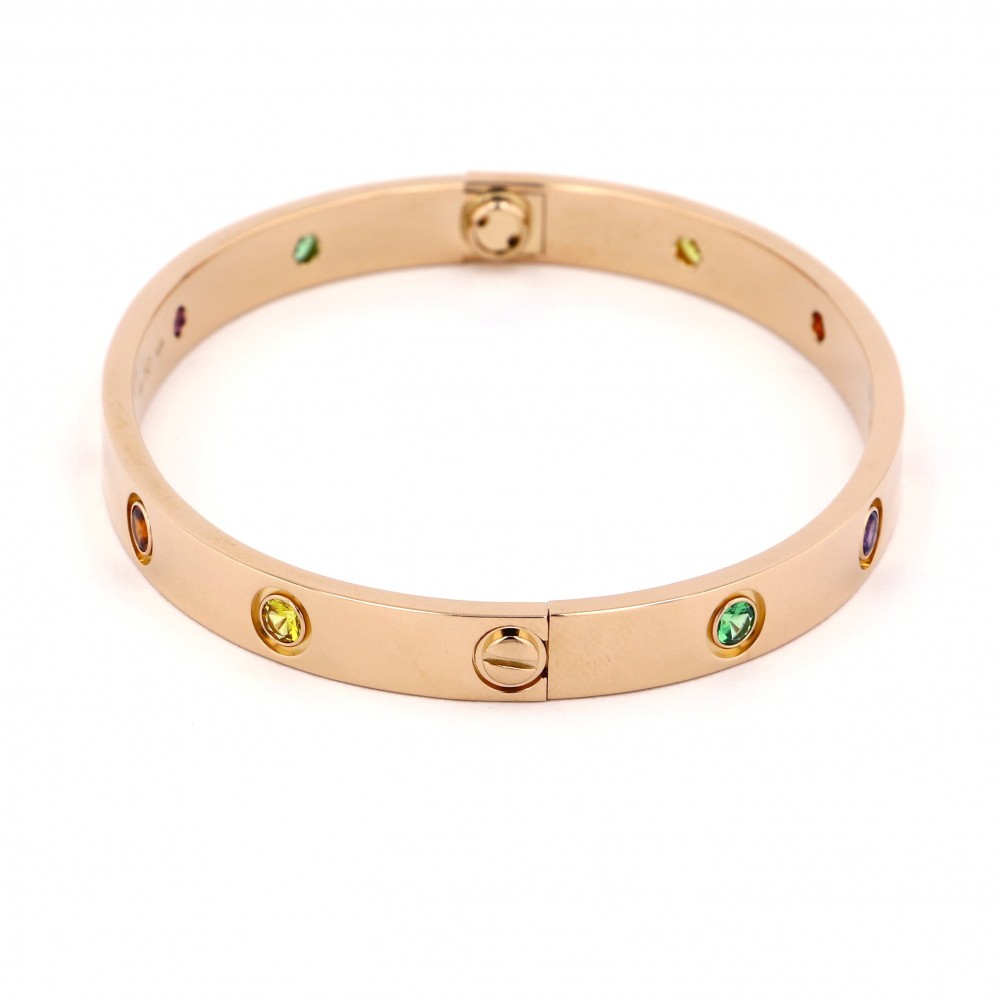 Cartier Love #17 Bracelet 18K Rose Gold