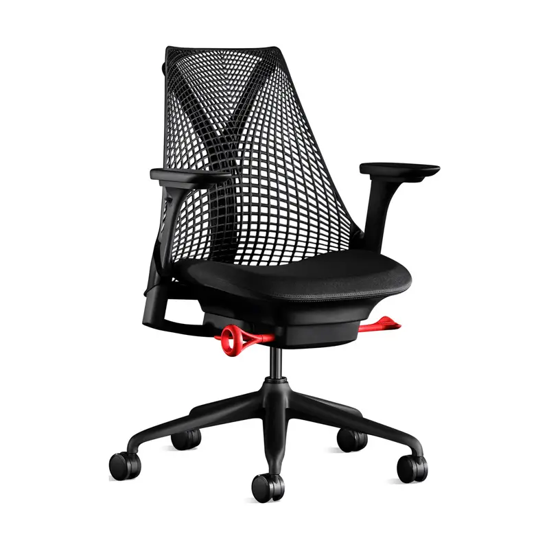Sayl Pro Gaming Chair – Breathable Mesh Back, Adjustable Height & Tilt, Racing-Style Base