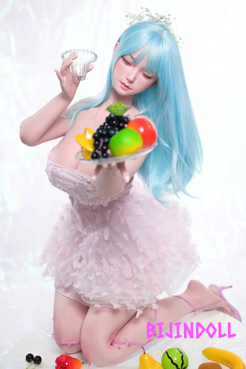 FUDOLL QiuYing 157cm I-cup Real Skin Texture Silicone Big Breasts Sex Doll