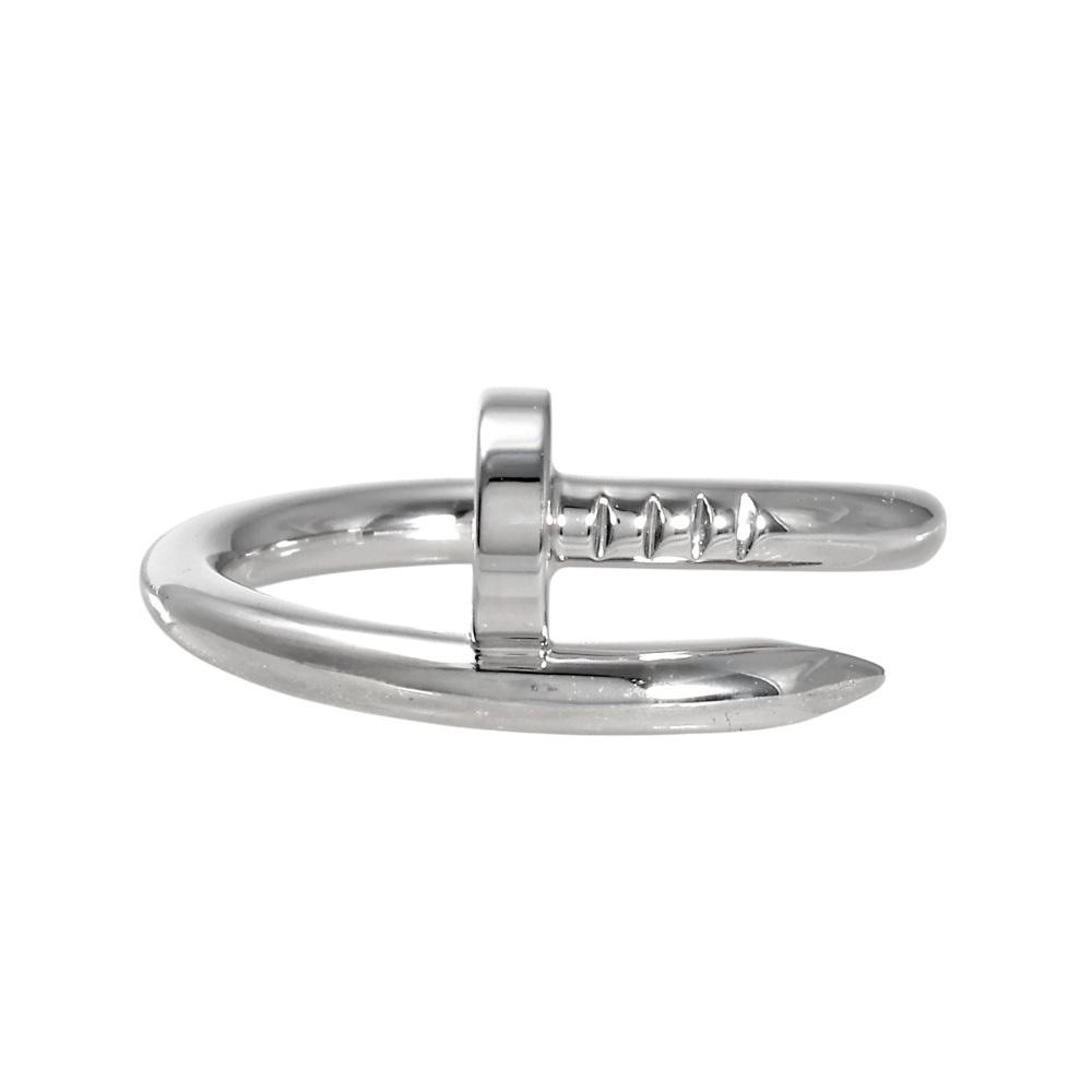 Cartier Juste un Clou Classic Model Ring 18K White Gold B4099200