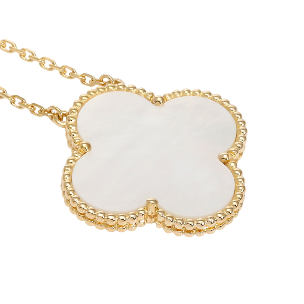 Van Cleef & Arpels Magic Alhambra 100th Anniversary Limited Edition Necklace 18K Yellow Gold Mother of Pearl VCARD34600