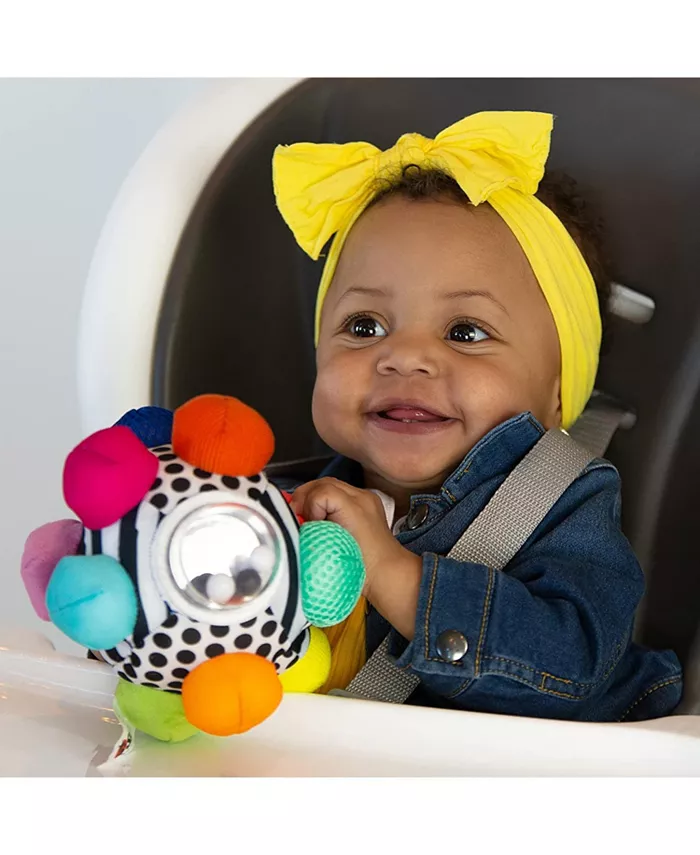 Sassy Baby Sassy Bumpy Ball, Baby Developmental Toy, Multi Texture and Color
