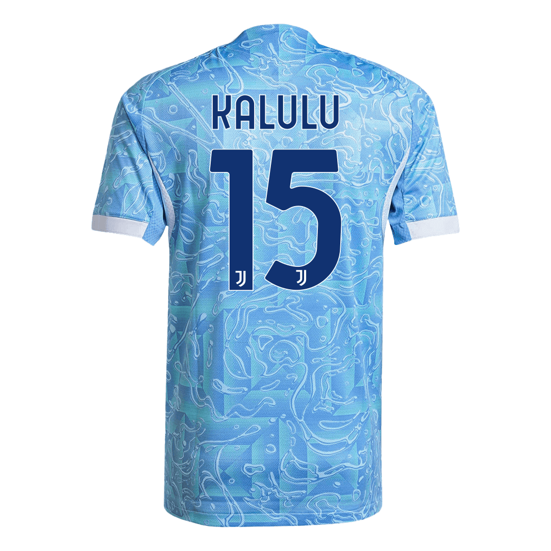 KALULU #15 Juventus Away Player Version Jersey 2025/26