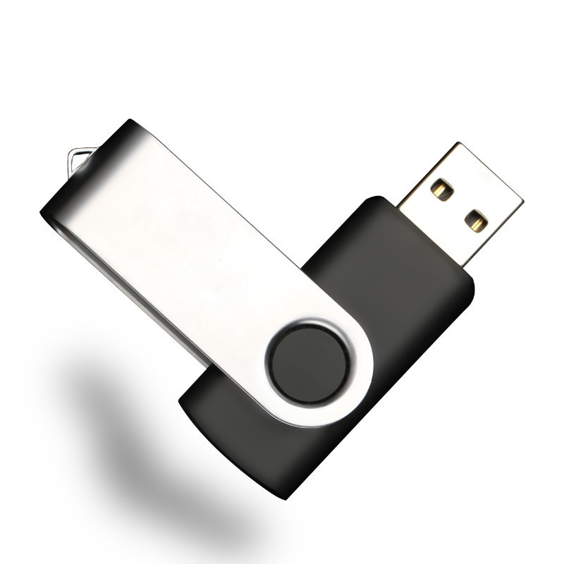 High Speed USB Flash Drive Rotating Metal ClipCreativity16G 32G 8G  Drive
