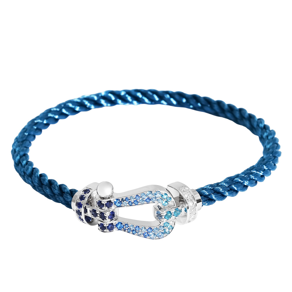FRED Force 10 Bracelet 18K White Gold 0B0168