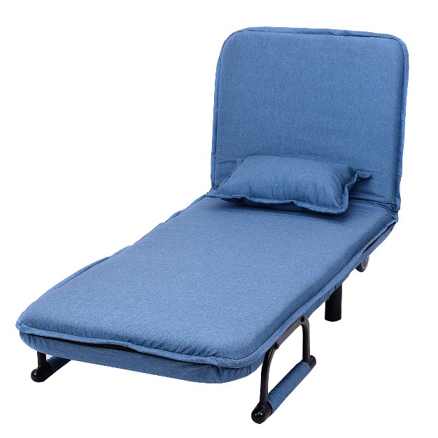 Tangkula Folding Sofa Bed Sleeper Armchair Lounge Couch 5 Position Home Furniture