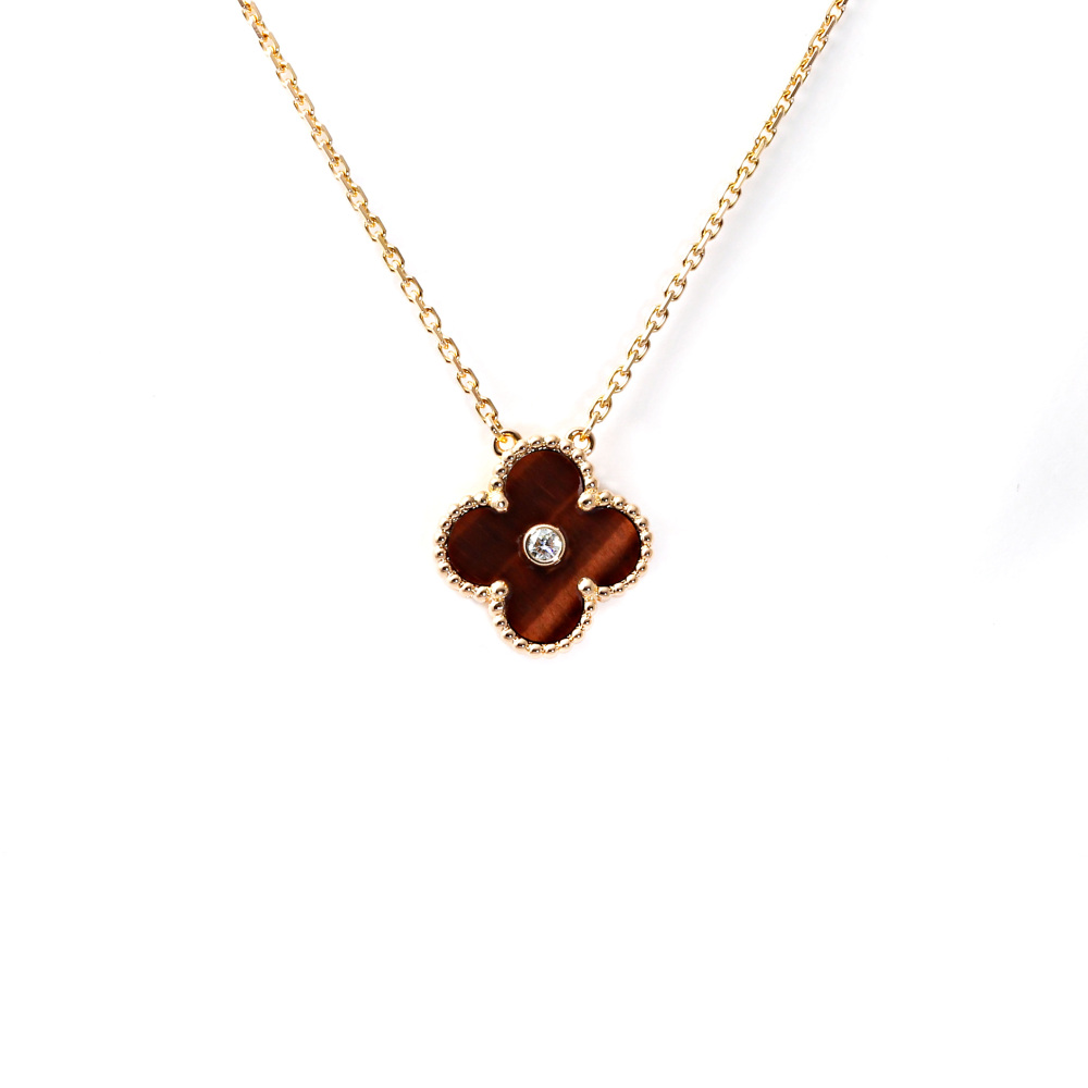 Van Cleef & Arpels Vintage Alhambra 2017 Holiday Limited Necklace 18K Rose Gold VCARP0MV00