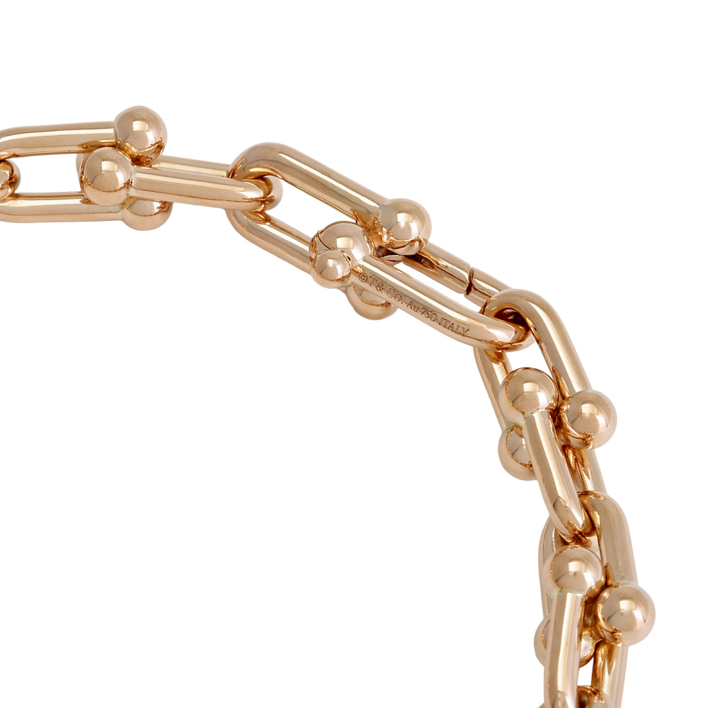 Tiffany & Co. Hardware Add 2 Frames Bracelet 18K Rose Gold 70881772