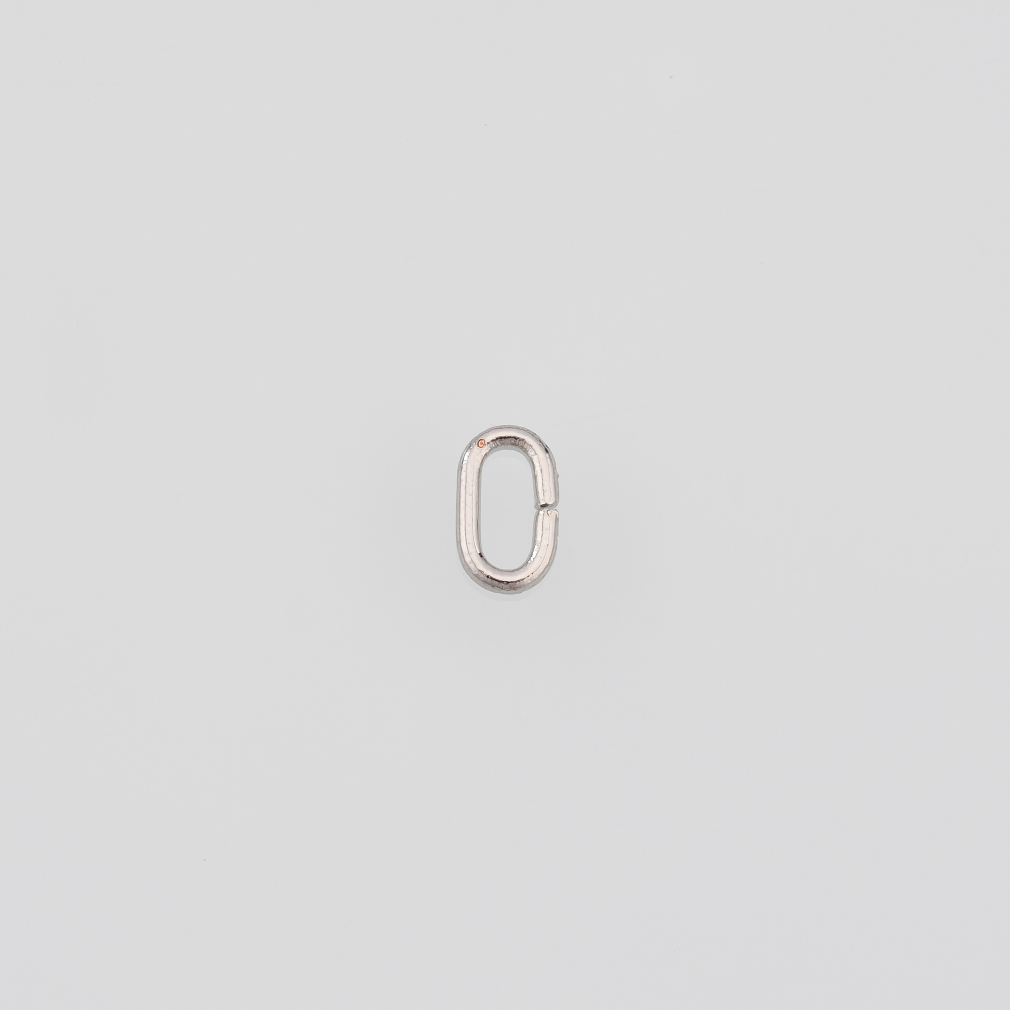 100Pcs 18K Gold Filled Jump Rings,Dainty Oval Jump Rings Bulk,Gold Closed Rings for DIY Jewelry Making Supply Findings