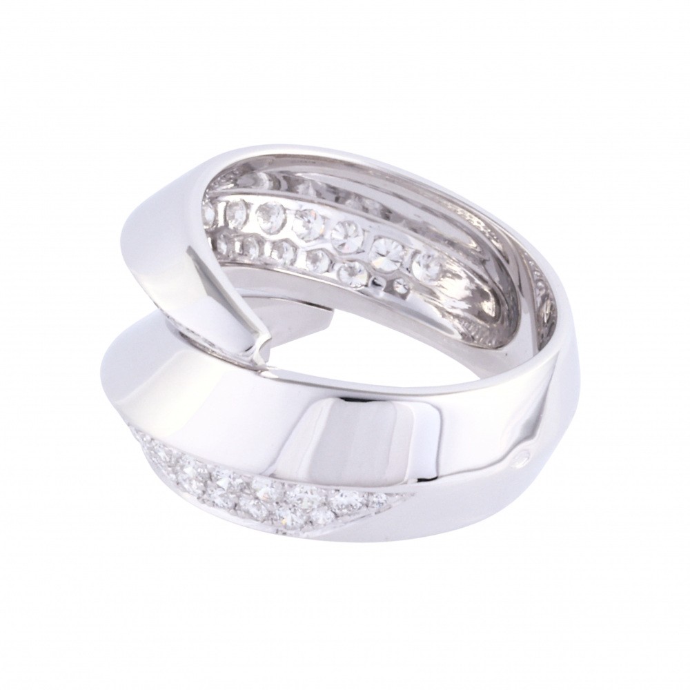 Cartier Panthère Glyph Ring K18WG White Gold Diamond