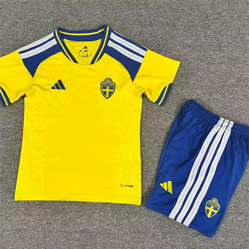 Kids Sweden 2026 Home Jersey